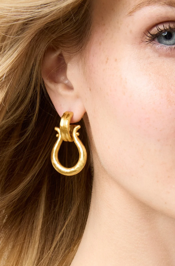 JV Saratoga Door Knocker Earrings