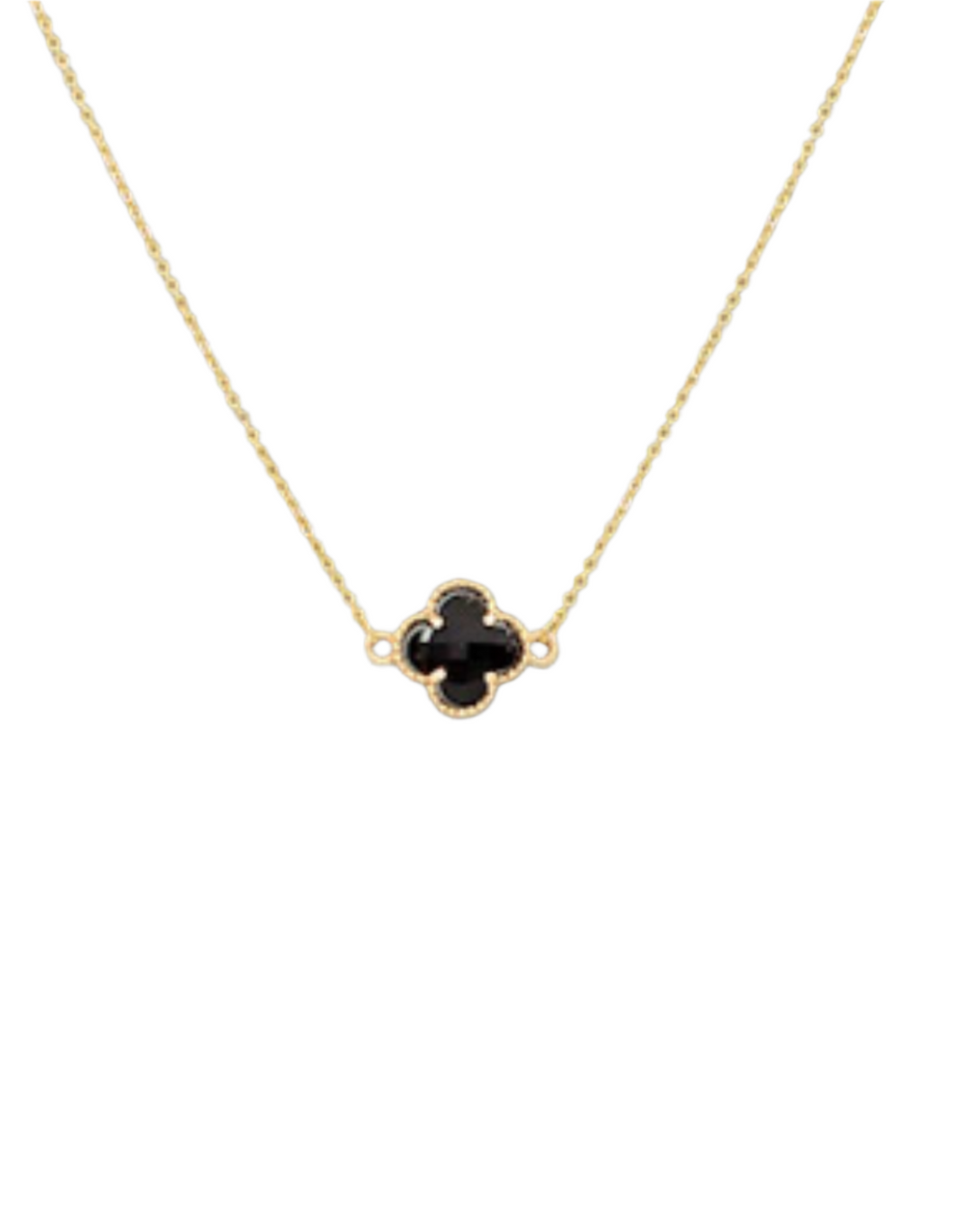 Black Clover Necklace