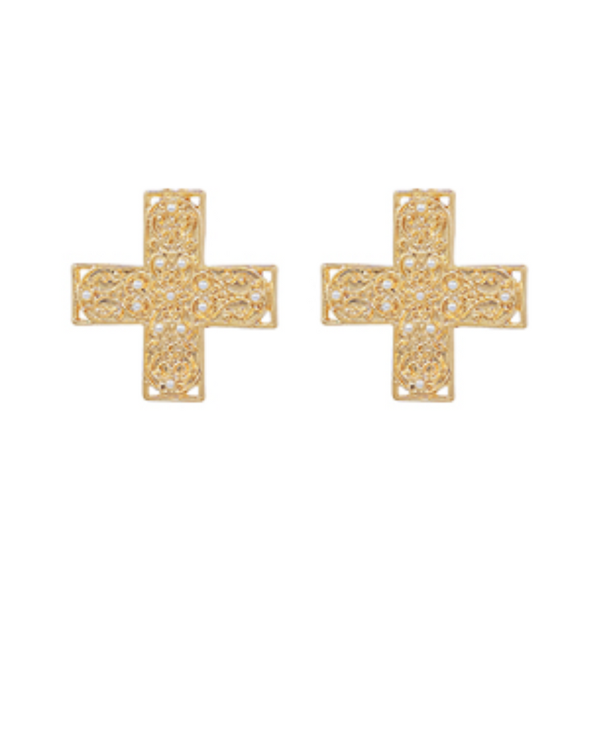 Big Cross Studs