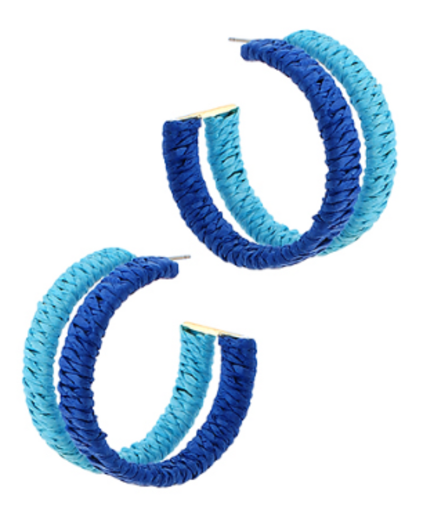 Double Blue Hoops