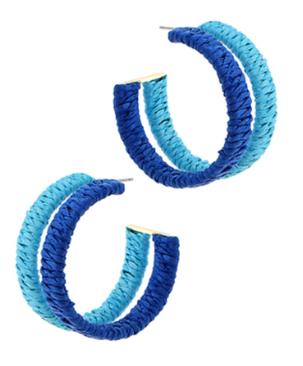 Double Blue Hoops