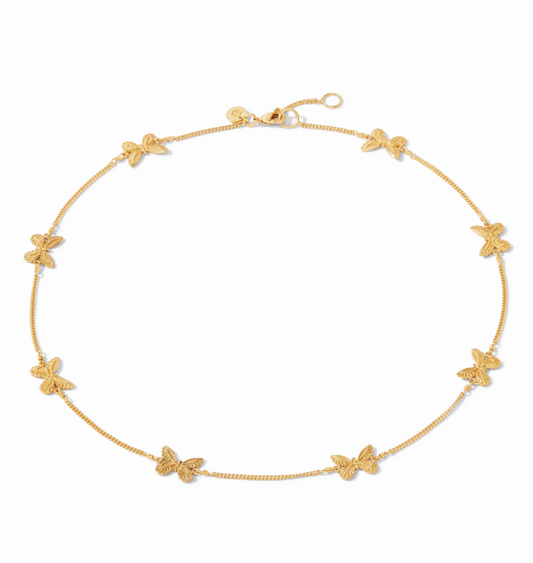 JV Butterfly Station Necklace