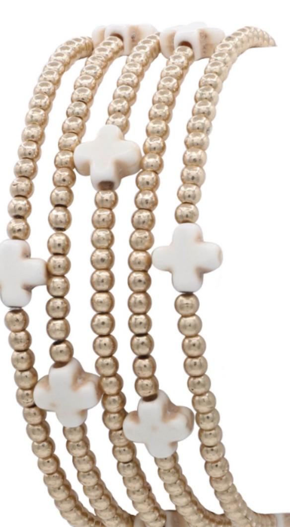 White Cross Set
