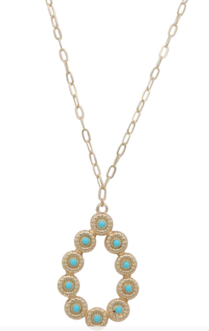 Turq. Stone Necklace