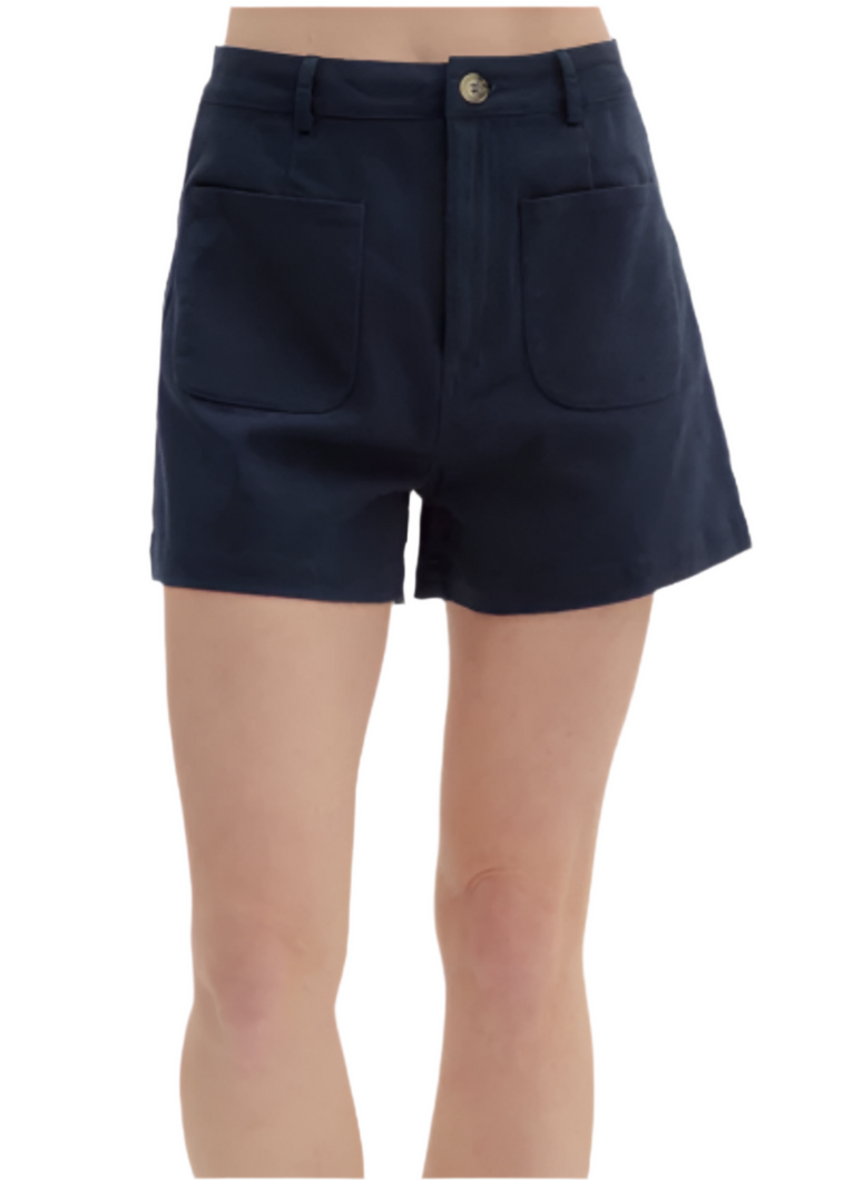 Victoria Shorts: Navy