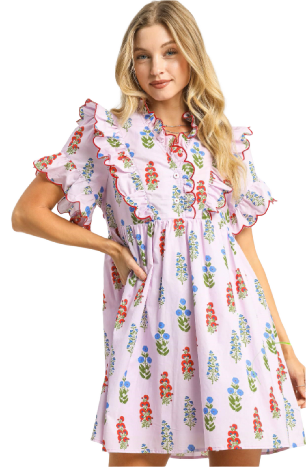 Hannah Dress: Cream