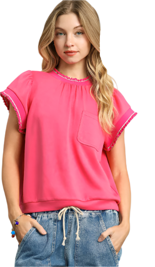Charlie Top: Pink