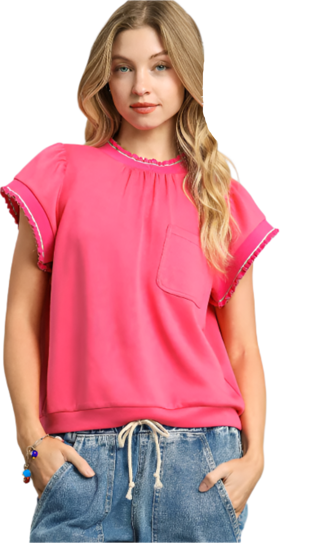 Charlie Top: Pink