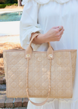 Load image into Gallery viewer, Caroline Hill Melissa Tote: Natural