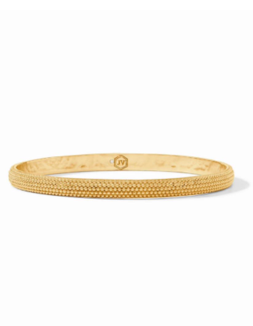 JV Beaded Eternity Bangle: Medium