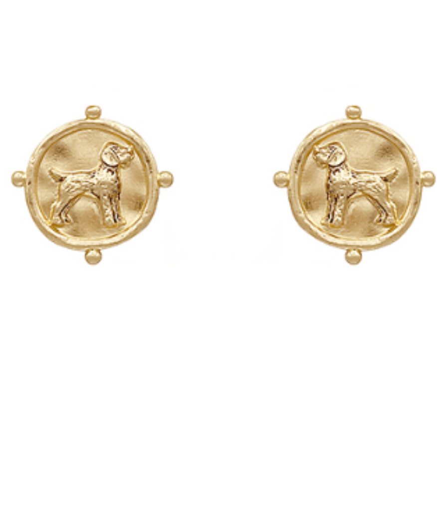 Dog Earrings