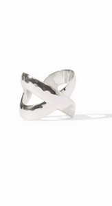 JV Silver Catalina X Ring