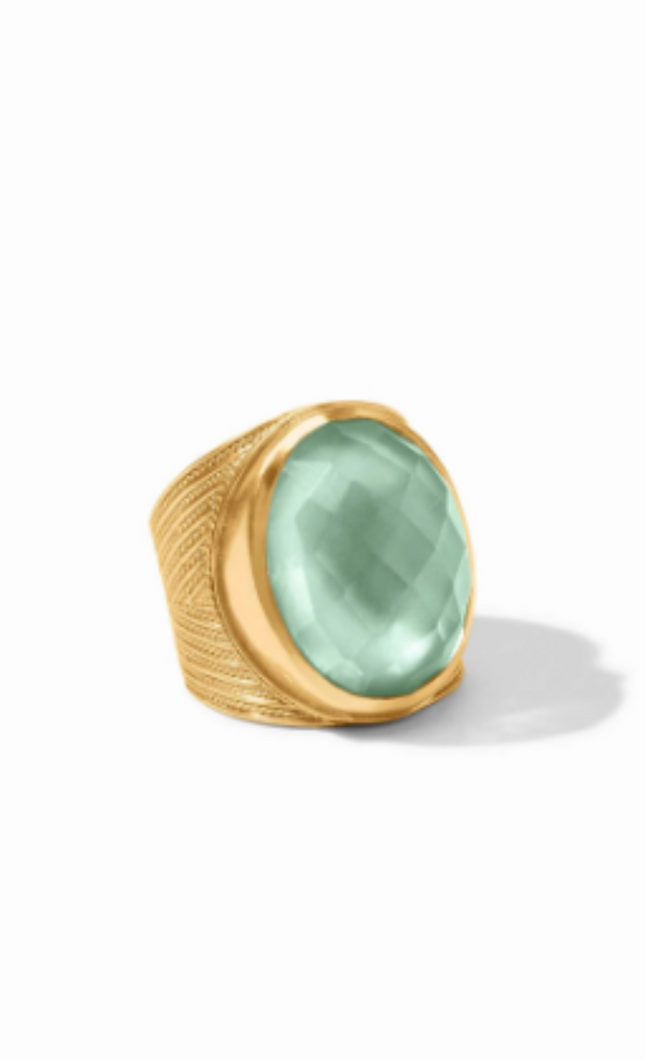 JV Verona Aquamarine Ring: Size 7