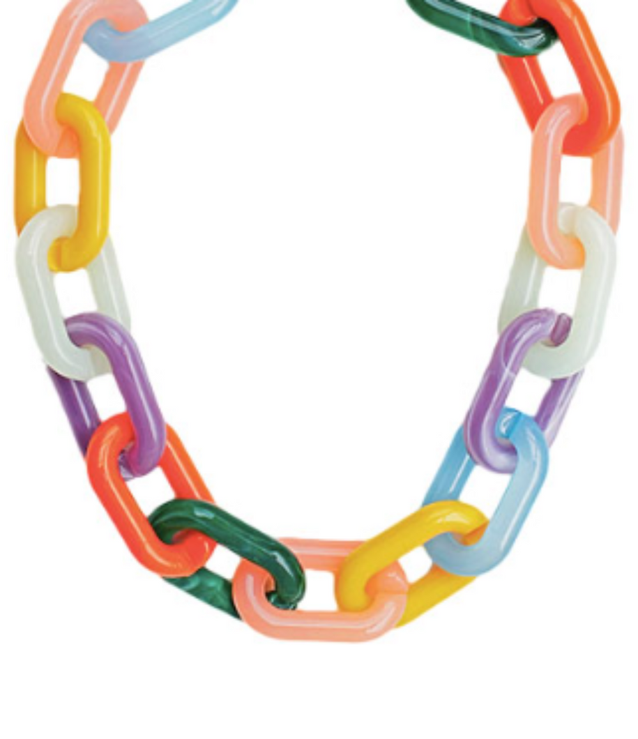 Color Link Necklace