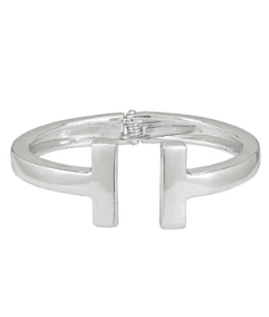 Tiffany Dupe Cuff: Silver
