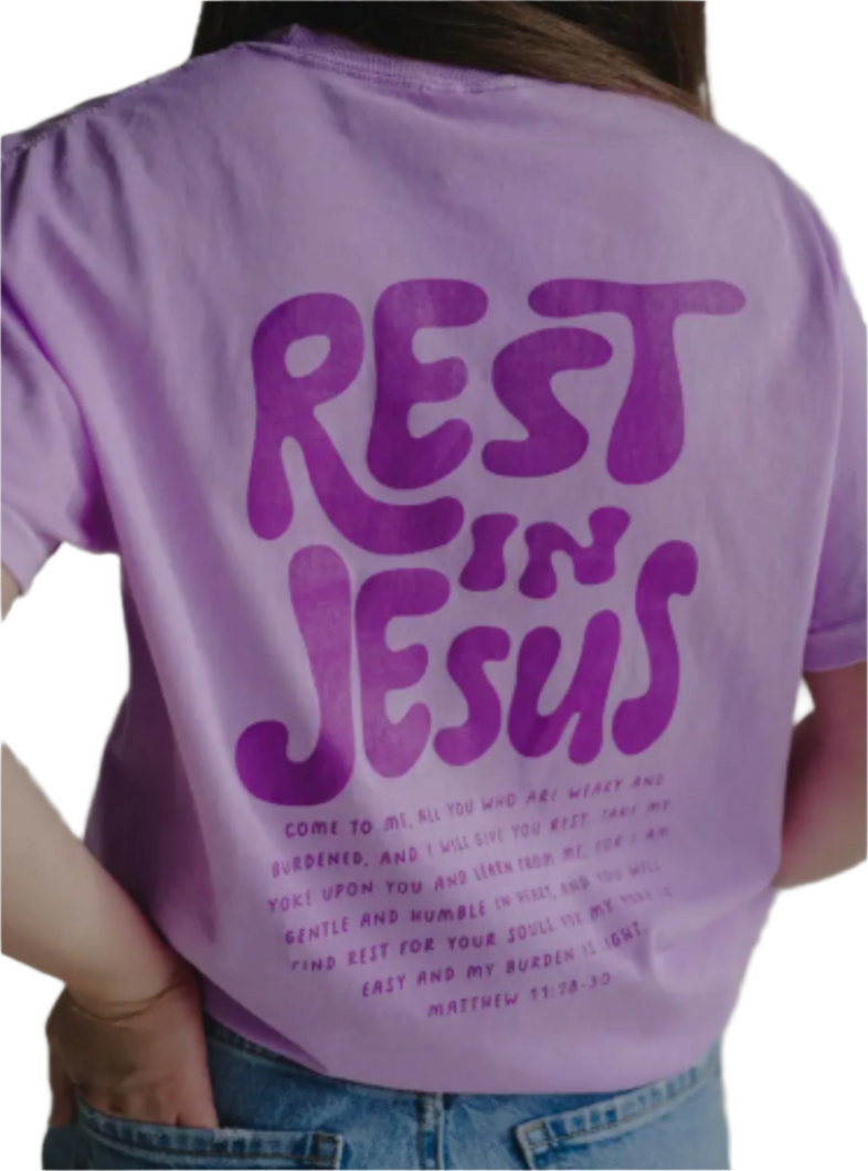 Rest In Jesus Tee