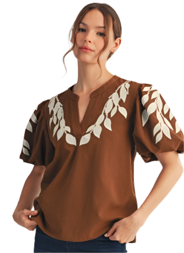 Falling Leaves Blouse