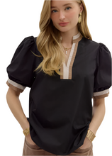 Load image into Gallery viewer, Ellie Blouse: Black