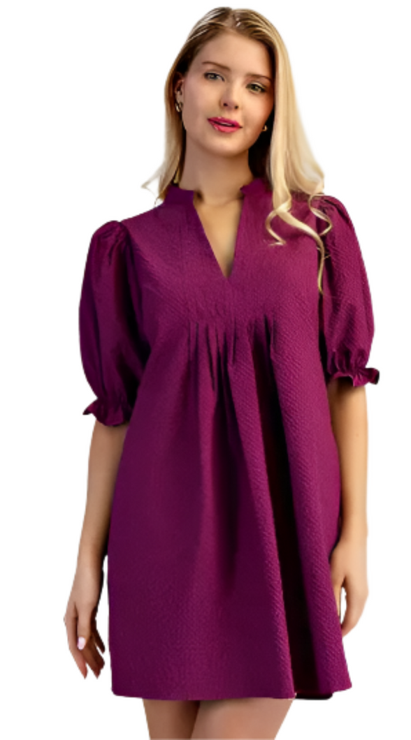 Regal Dress: Berry