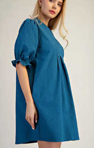 Regal Dress: Teal