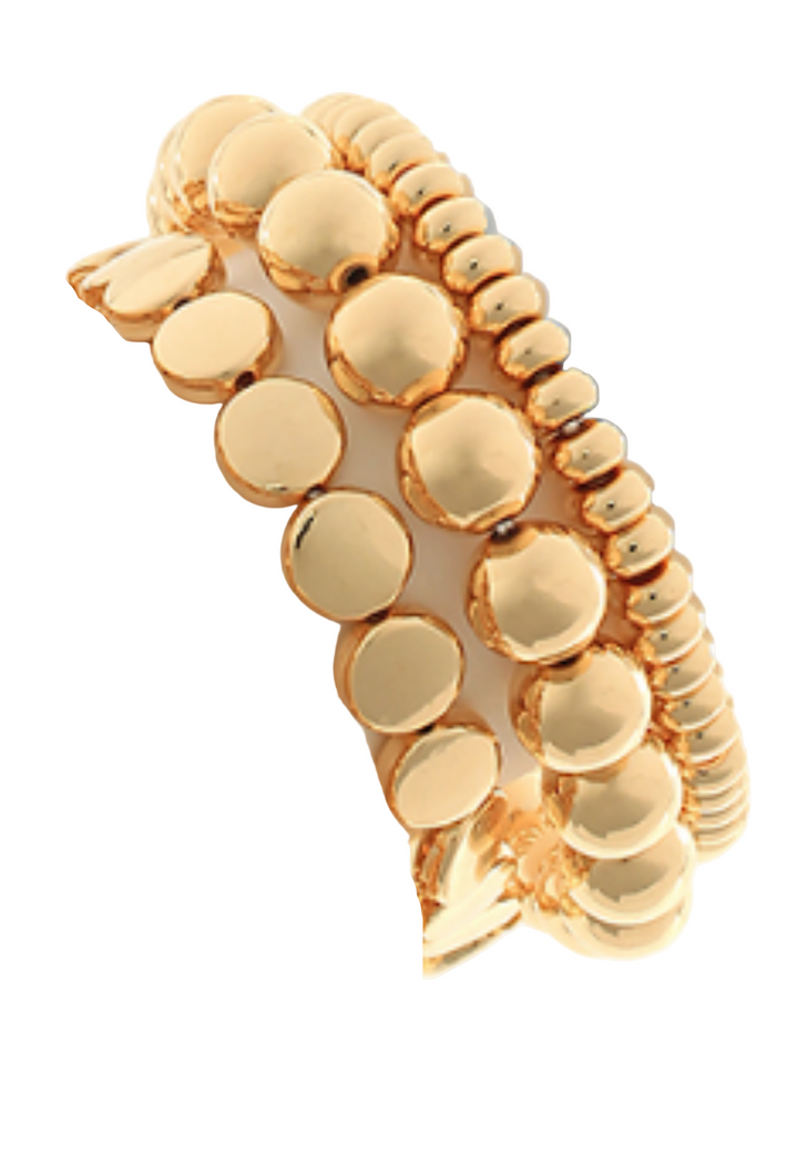 Gold Disc & Ball Set