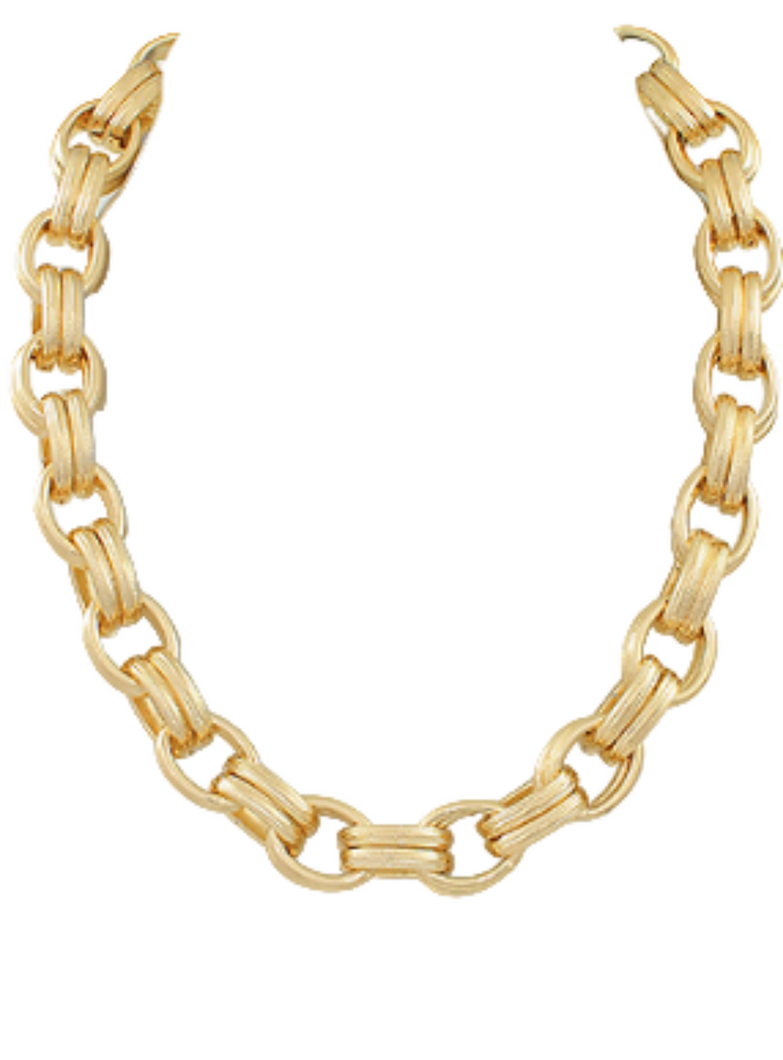 Double Link Necklace