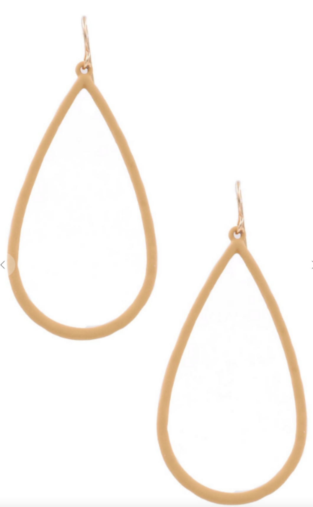 Matte Teardrop Earrings
