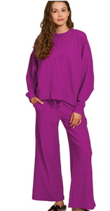 Girl's Trip Set: Plum