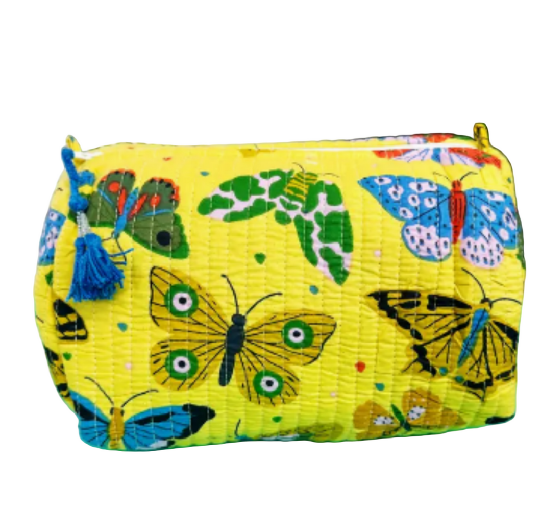 Butterfly Makeup Bag