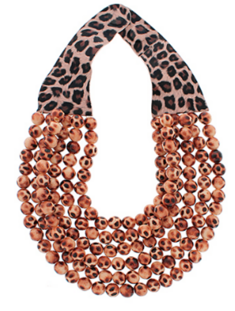Cheetah Magnet Necklace