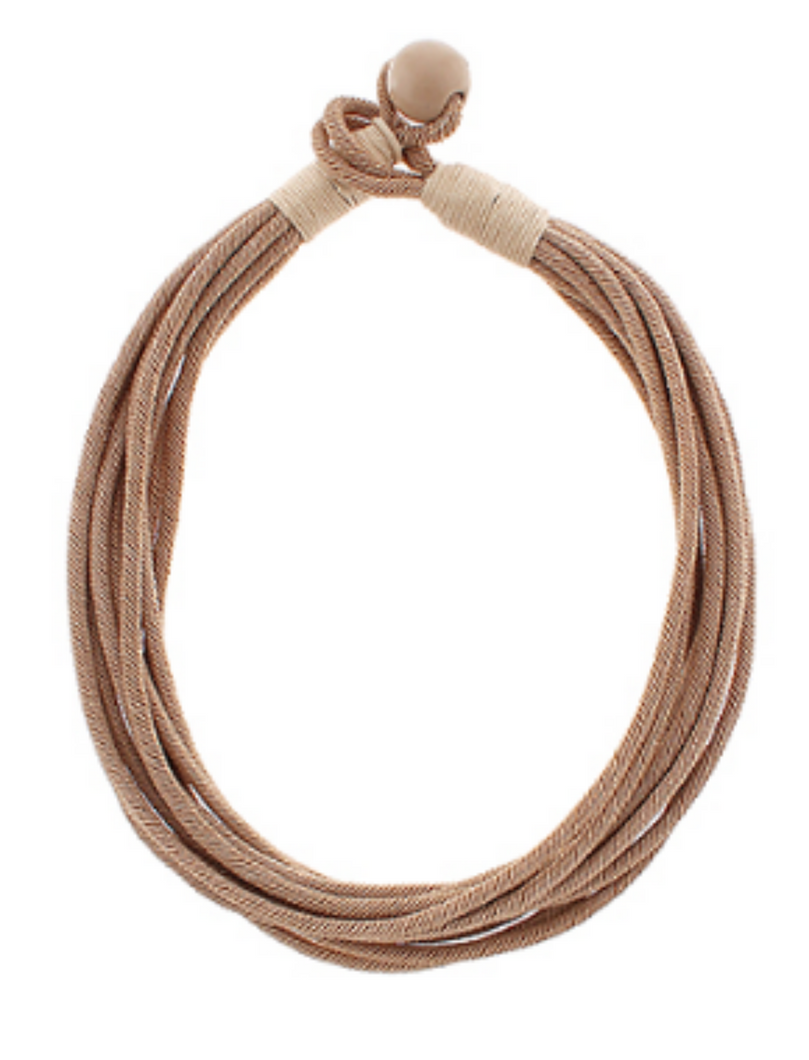 Brown Rope Necklace