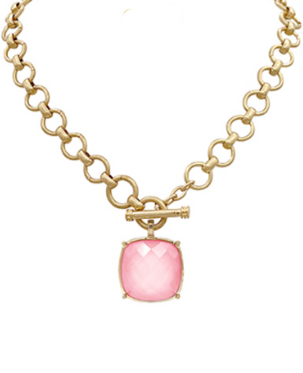 Julie Necklace: Pink