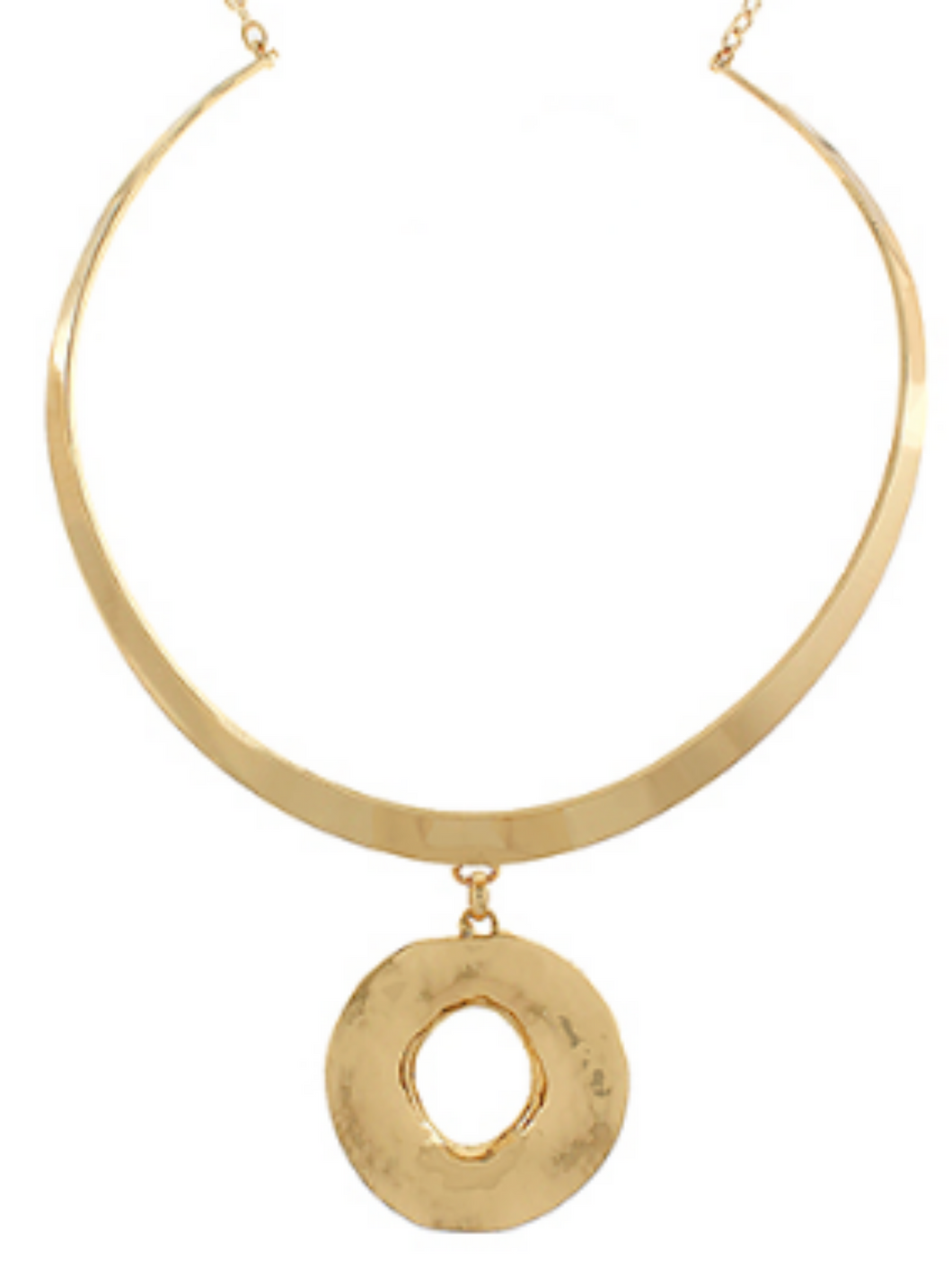 Gold Circle Necklace