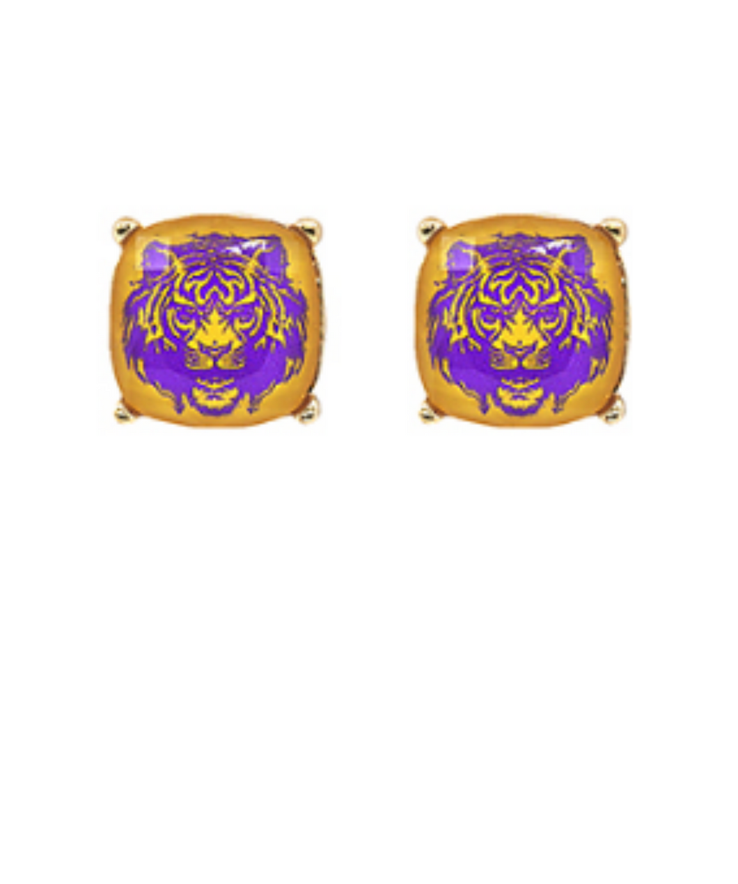 LSU Jewel Studs