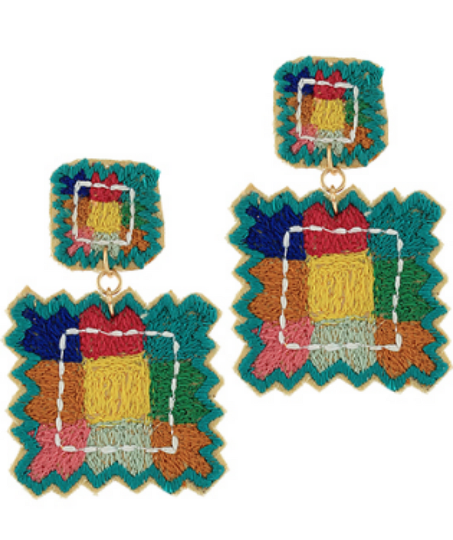 Patchwork Earrings