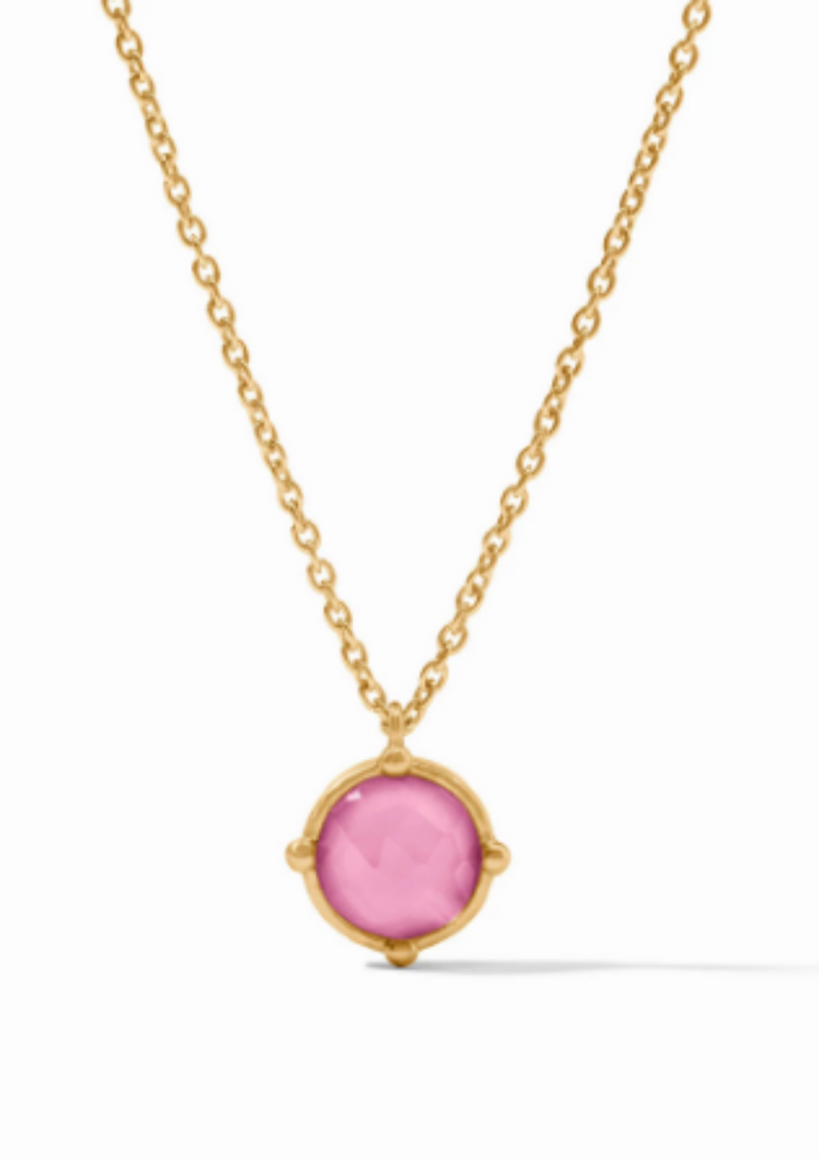 JV Honeybee Necklace: Pink