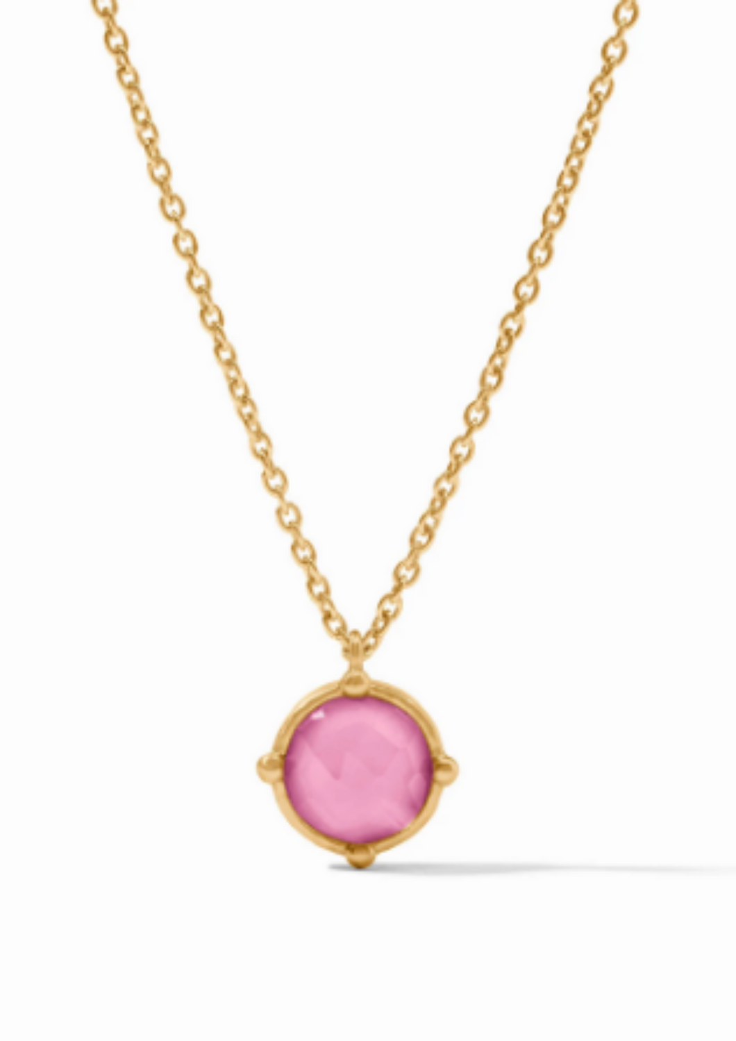 JV Honeybee Necklace: Pink
