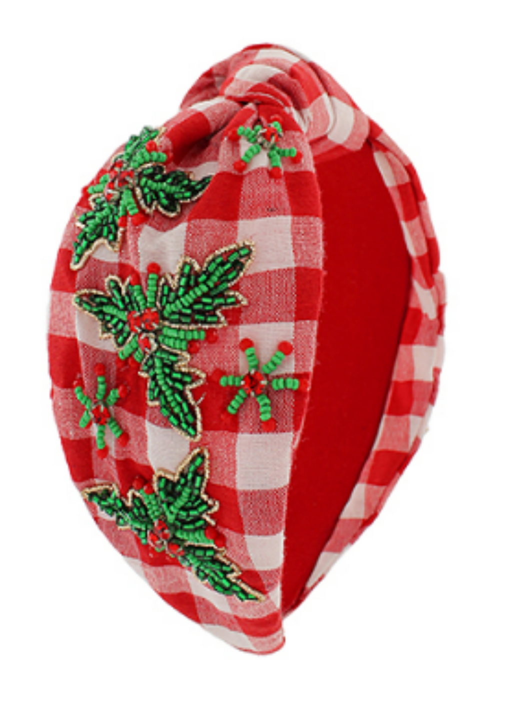 Holly Headband: Red