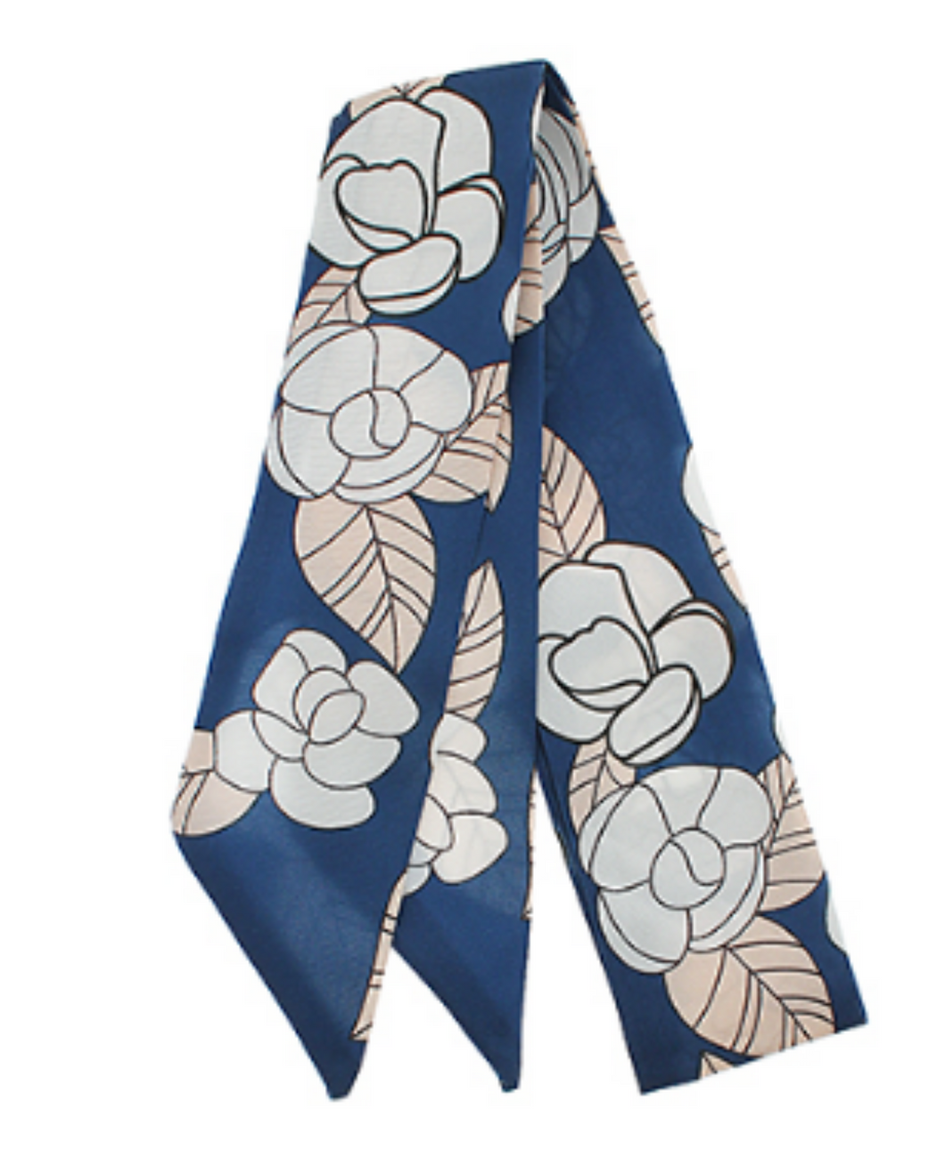 Narrow Scarf: Floral