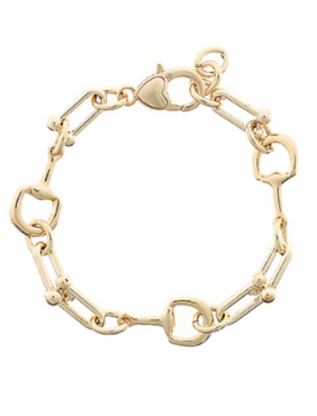 14K Bit & Link Bracelet
