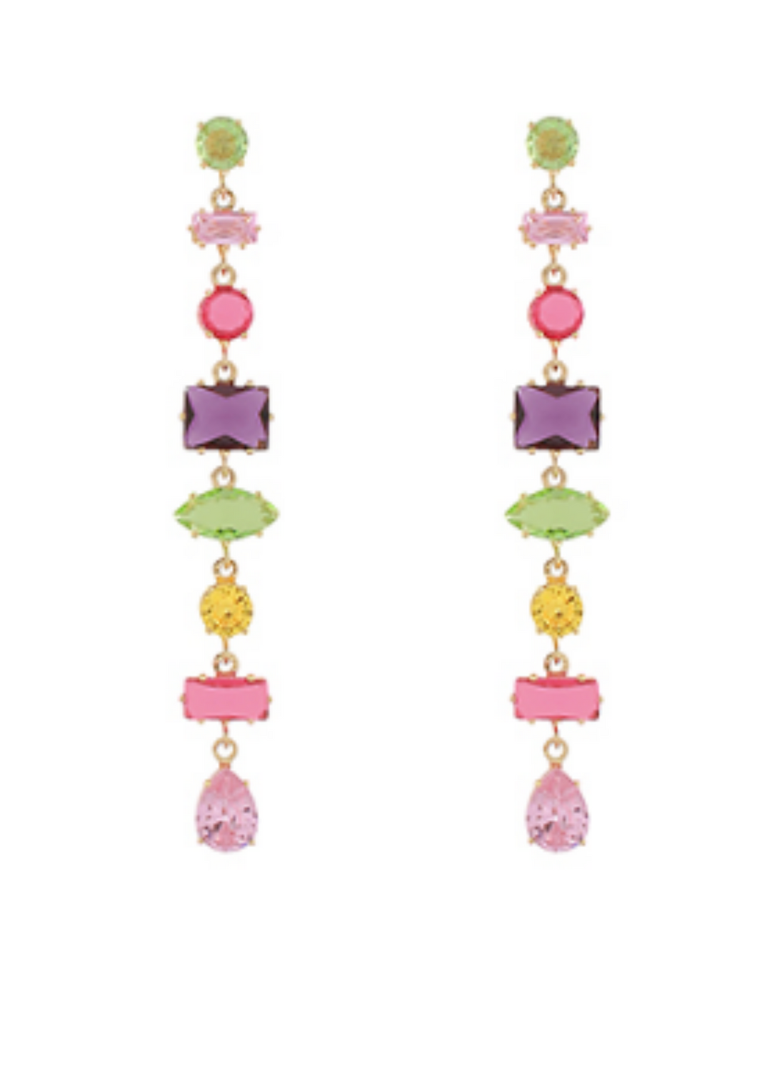 Color Dangle Earrings