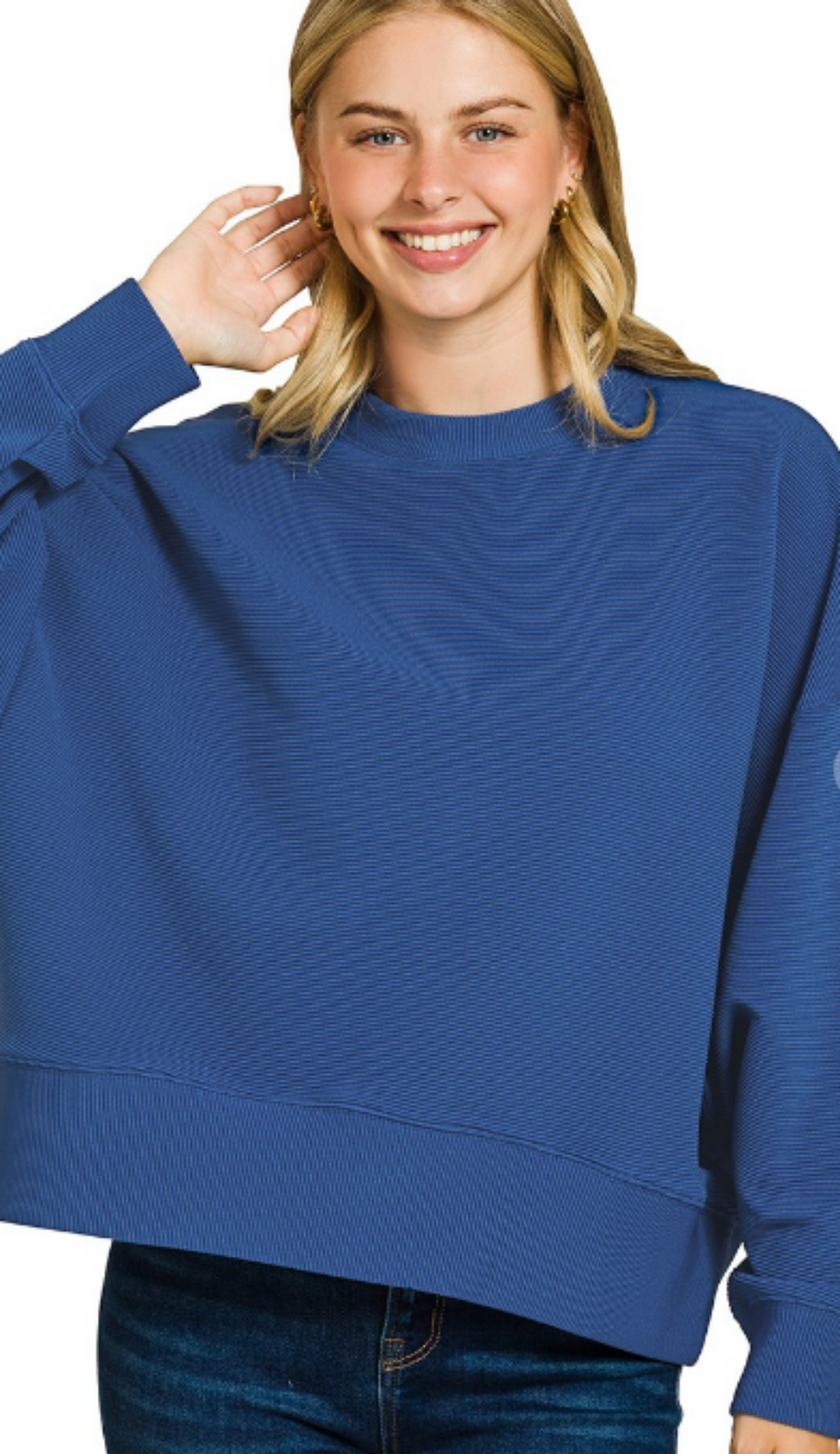 Millie Pullover: Navy