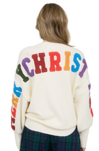 Load image into Gallery viewer, Christmas Varsity Sweater