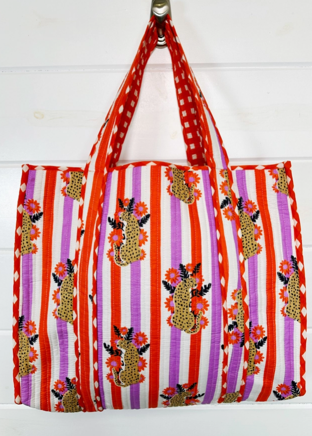 Cheetah Tote Bag