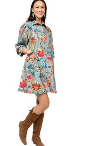 Ruffled Edges Dress by Uncle Frank