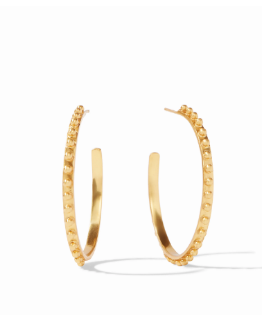 JV Soho Gold Hoops: Large