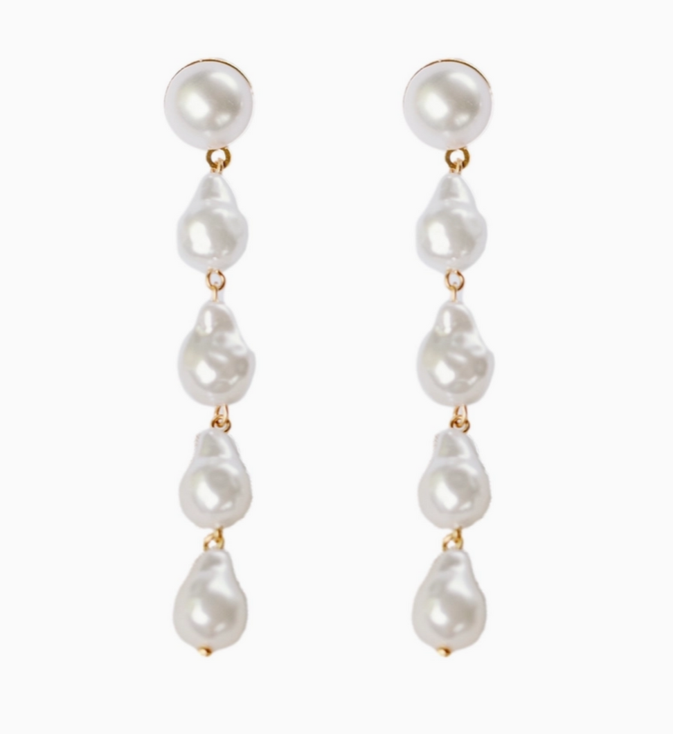 St. Armands Pearl Drop Earrings