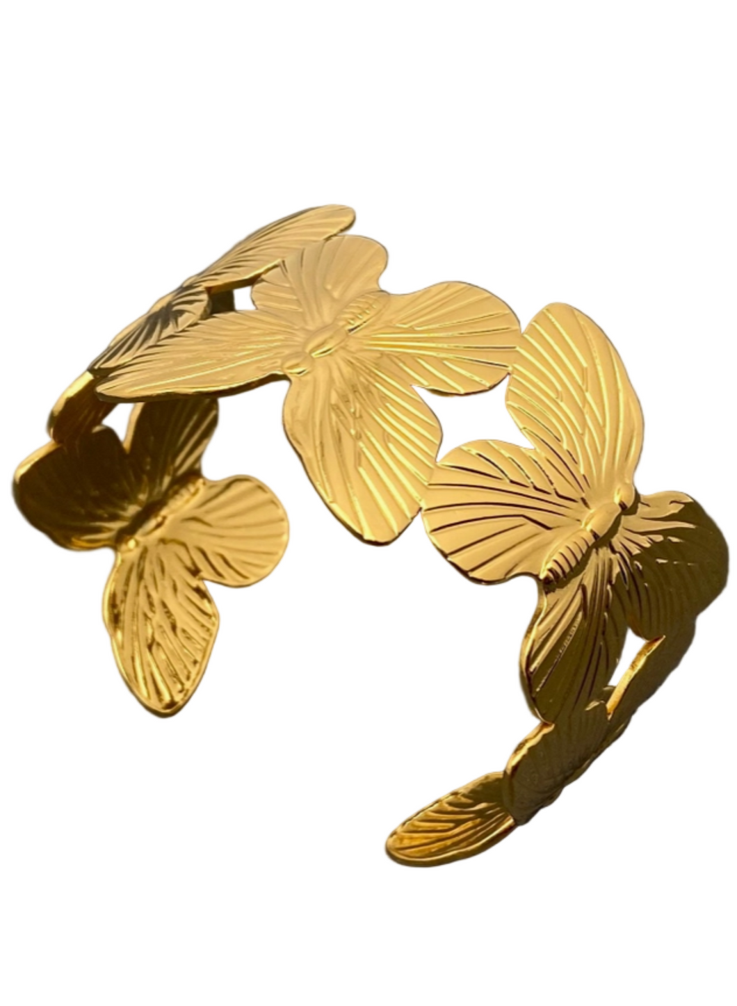 18K Butterfly Cuff