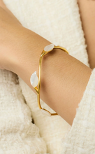Load image into Gallery viewer, JV Willow Stone Bangle: Medium