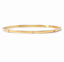 Load image into Gallery viewer, JV Crescent CZ Bangle: Medium